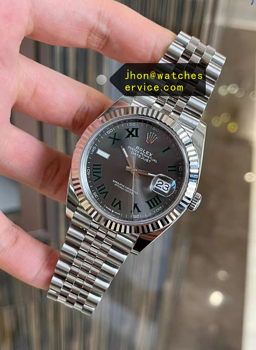 Wimbledon Jubilee Steel Bracelet Super Clone 41 Datejust 126334