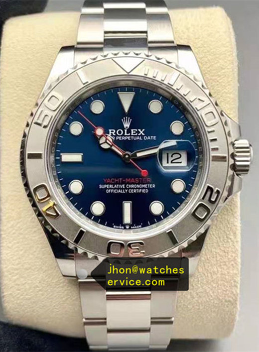 Blue Dial Oystersteel Super Clone 40 Yacht-Master 126622