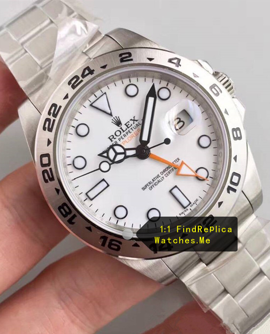 Stainless Steel White Dial Super Clone 42 Explorer II 216570