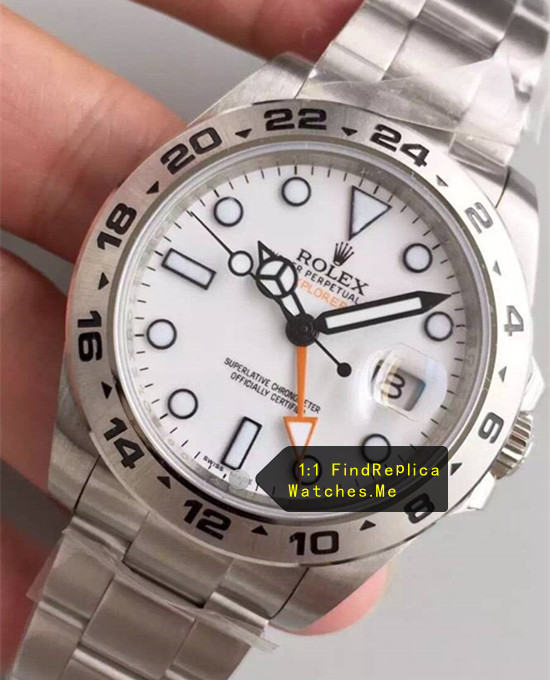 Stainless Steel White Dial Super Clone 42 Explorer II 216570