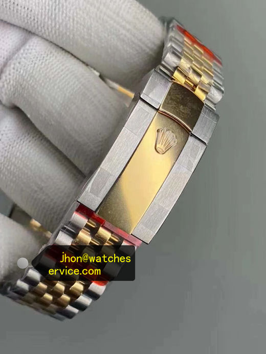 Bracelet Two-Tone Yellow Gold With Steel