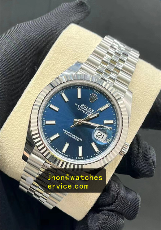 Blue Dial Jubilee Bracelet Super Clone 41 Datejust 126334