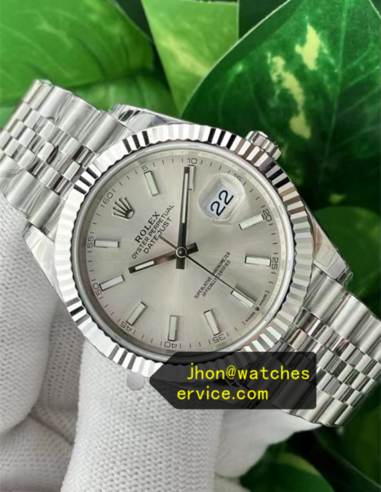 Jubilee Bracelet Grey Dial Super Clone 41 Datejust 126334