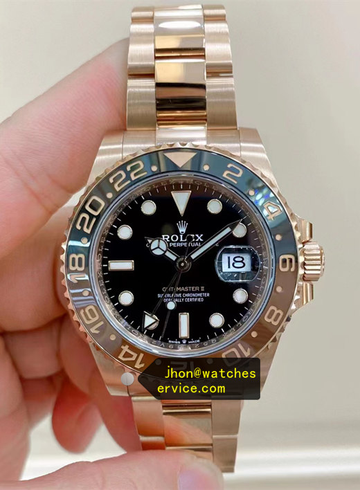 Rootbeer Rose Gold Super Clone GMT-Master 126715CHNR