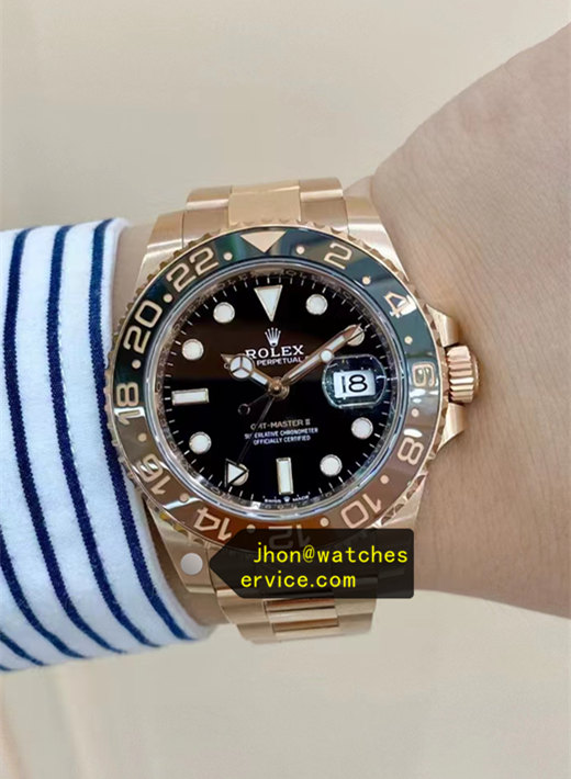 Rootbeer Rose Gold Super Clone GMT-Master 126715CHNR