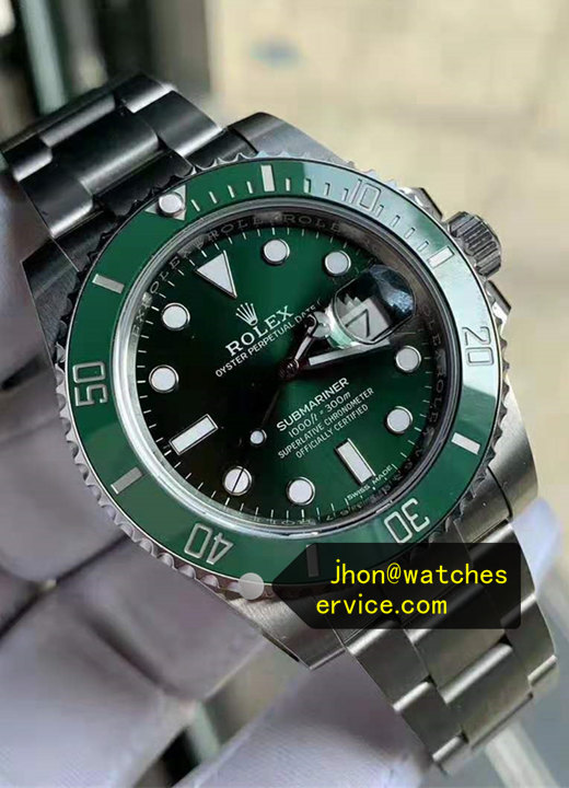 Rolex Hulk NOOB v10 40 Clone Date Submariner 116610LV