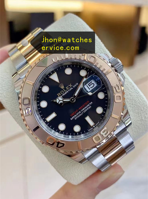 Two Tone Black Dial Super Clone 40 Yacht-Master 126621